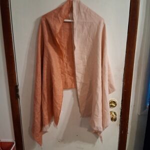 Pink Colorblock Scarf‎ Shawl 2 Tone Gertex Target Acrylic EUC Super Soft!